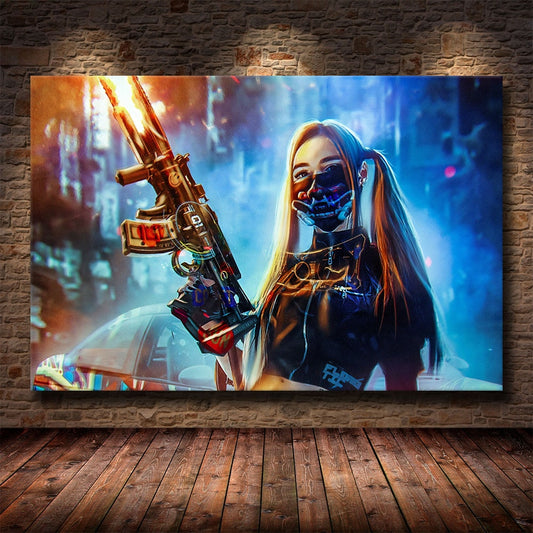 CORX Designs - Cyberpunks Series Canvas Art - Review