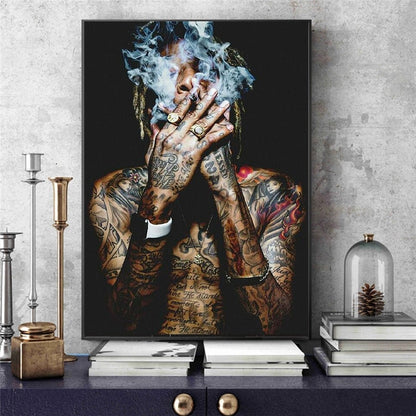 CORX Designs - Wiz Khalifa Rapper Canvas Art - Review