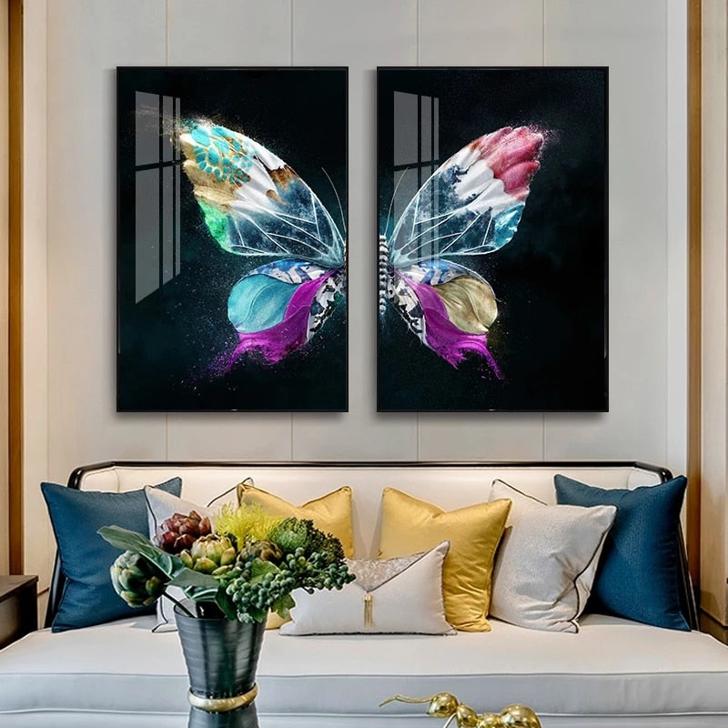 CORX Designs - Colorful Butterfly Canvas Art - Review