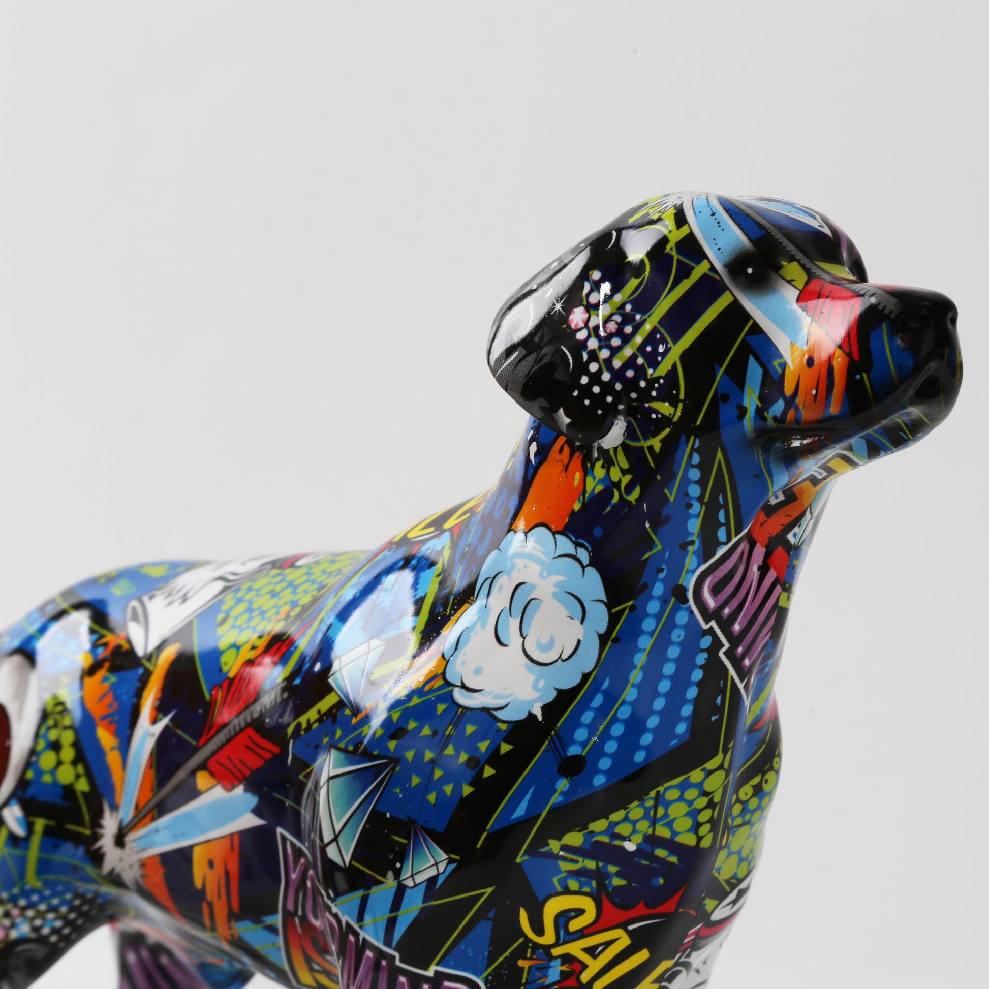 CORX Designs - Graffiti Labrador Resin Statue - Review