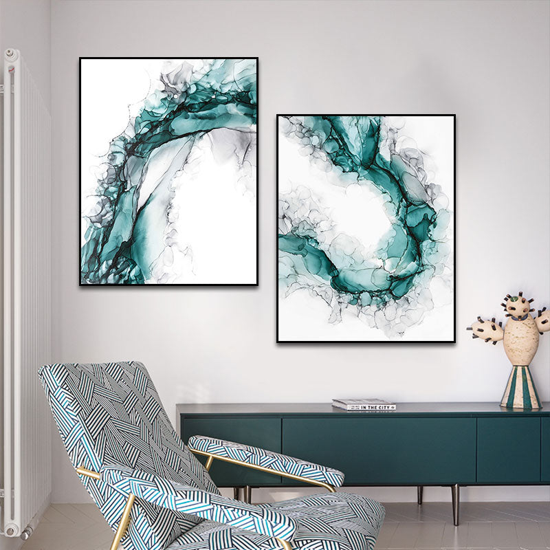 CORX Designs - Abstract Blue Marble Canvas Art - Review