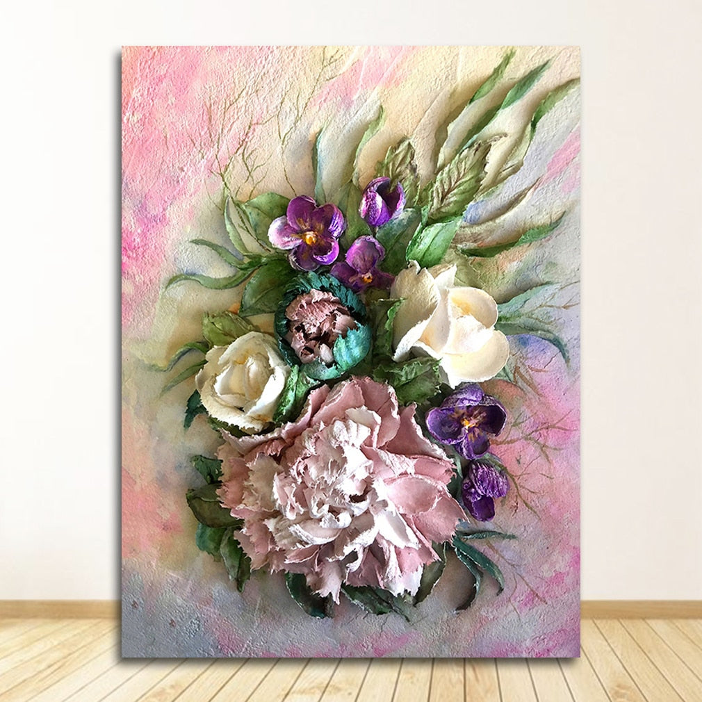 CORX Designs - Colorful Flower Painting Canvas Art - Review