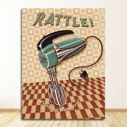 CORX Designs - Coffee Poster Coffee Shop Kitchen Decoration Canvas Art - Review