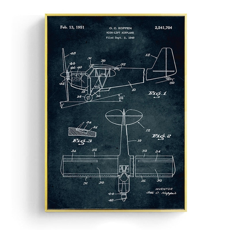 CORX Designs - Aircraft Anatomy Canvas Art - Review