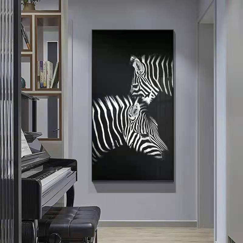 CORX Designs - Black and White Zebra Canvas Art - Review