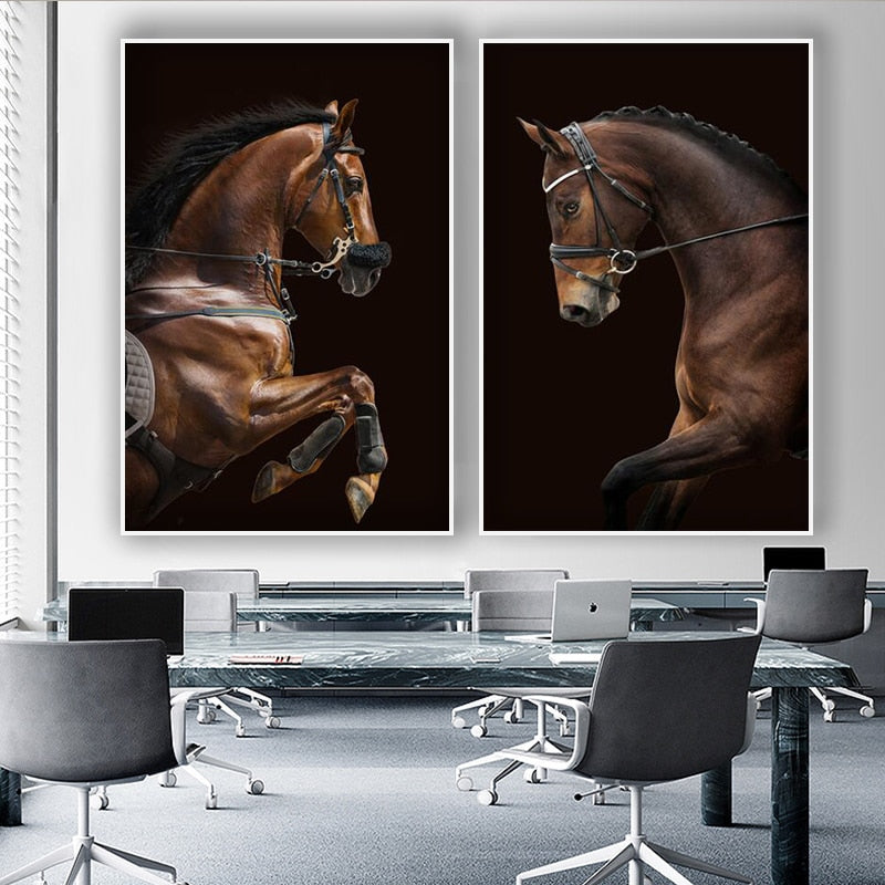 CORX Designs - Running Brown Horse Canvas Art - Review