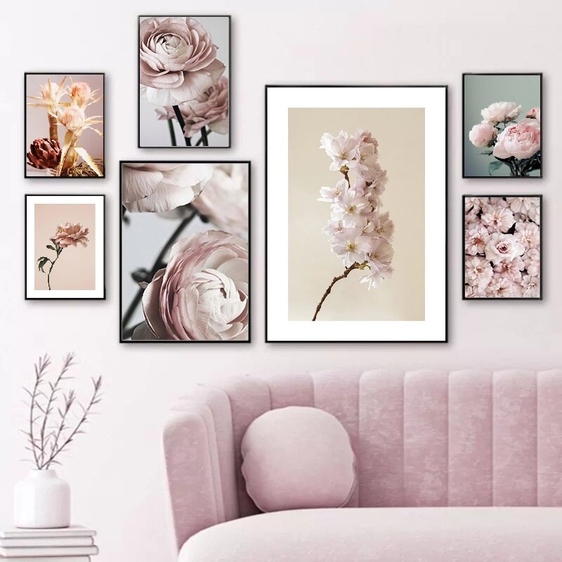 CORX Designs - Pink Peony Rose Flower Canvas Art - Review
