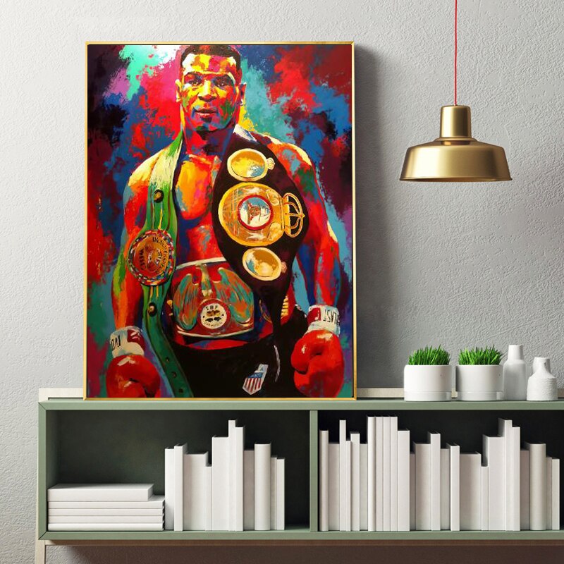 CORX Designs - Mike Tyson Street Graffiti Canvas Art - Review