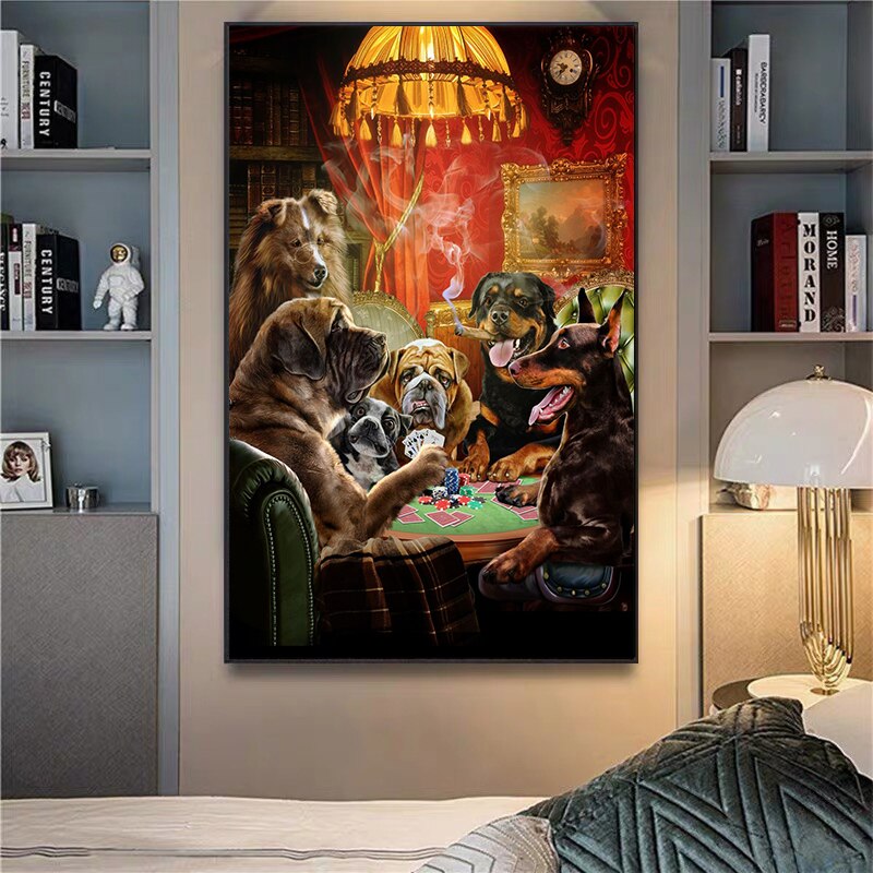 CORX Designs - Dogs Playing Poker Canvas Art - Review