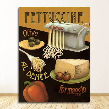 CORX Designs - Coffee Poster Coffee Shop Kitchen Decoration Canvas Art - Review