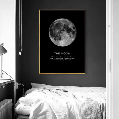 CORX Designs - Black and White Moon Quotes Canvas Art - Review