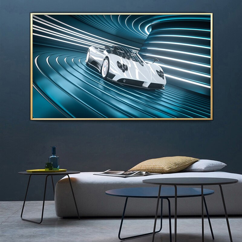 CORX Designs - Cool Super Sports Racing Car Canvas Art - Review