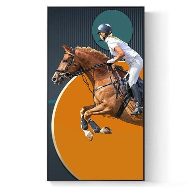 CORX Designs - Knight Horse Canvas Art - Review