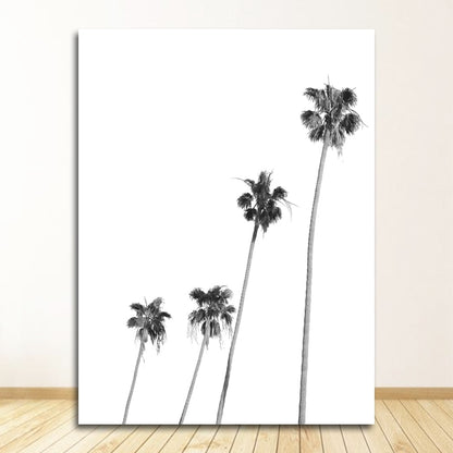 CORX Designs - Black and White Beach Palm Surf Canvas Art - Review