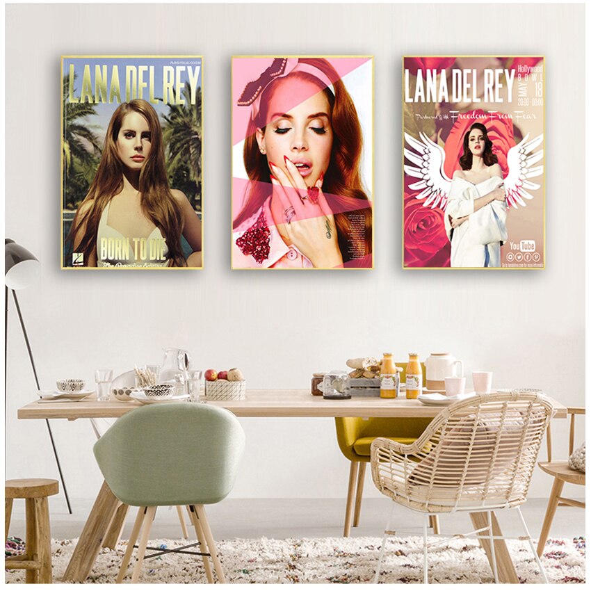 CORX Designs - Lana Del Rey Pop Art Wall Art Canvas - Review