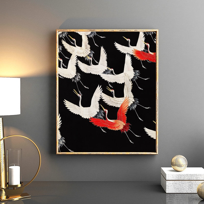 CORX Designs - Japanese Style Crane Canvas Art - Review