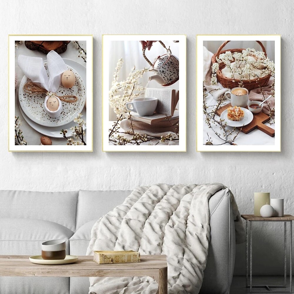 CORX Designs - Breakfast Tea Egg Bread Canvas Art - Review