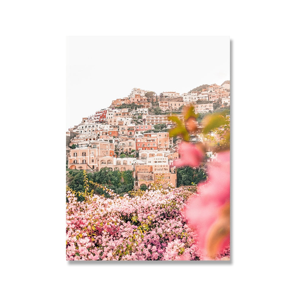 CORX Designs - Amalfi Coast European Holiday Canvas Art - Review