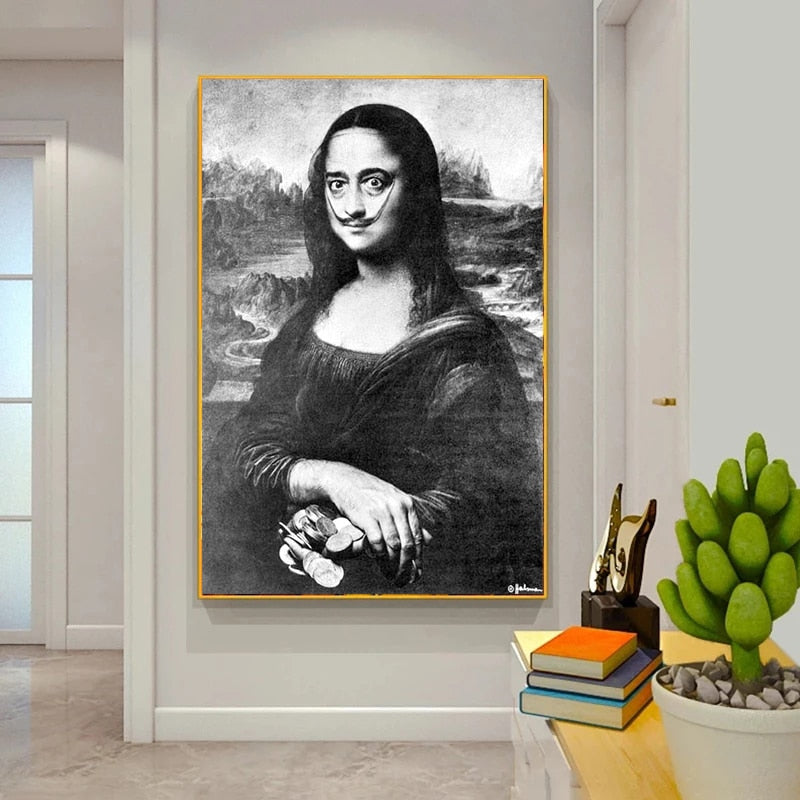 CORX Designs - Mona Lisa Funny Art Canvas - Review