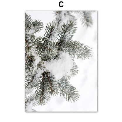 CORX Designs - Winter Snow Forest Pine Highland Cattle Canvas Art - Review