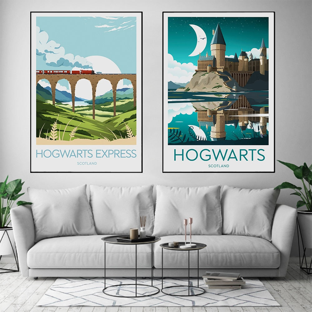 CORX Designs - Hogwarts Castle Canvas Art - Review