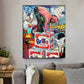CORX Designs - Funny Man Standing on The Box Canvas Art - Review