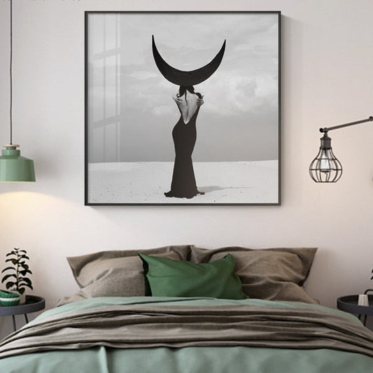 CORX Designs - Black and White Beauty Fashion Canvas Art - Review