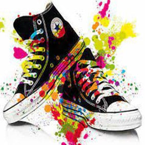 CORX Designs - Colorful Graffiti Sneakers Canvas Art - Review