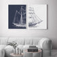 CORX Designs - Blue and White Boat Canvas Art - Review