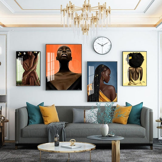 CORX Designs - African Art Black Woman Portrait Canvas - Review