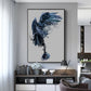 CORX Designs - Dark Blue Eagle Canvas Art - Review