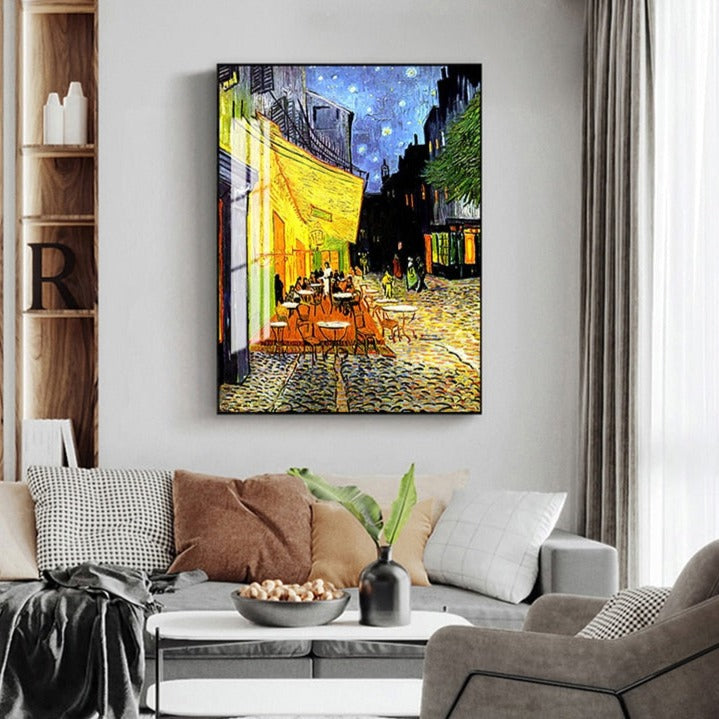 CORX Designs - Cafe Terrace At Night by Van Gogh Canvas Art - Review