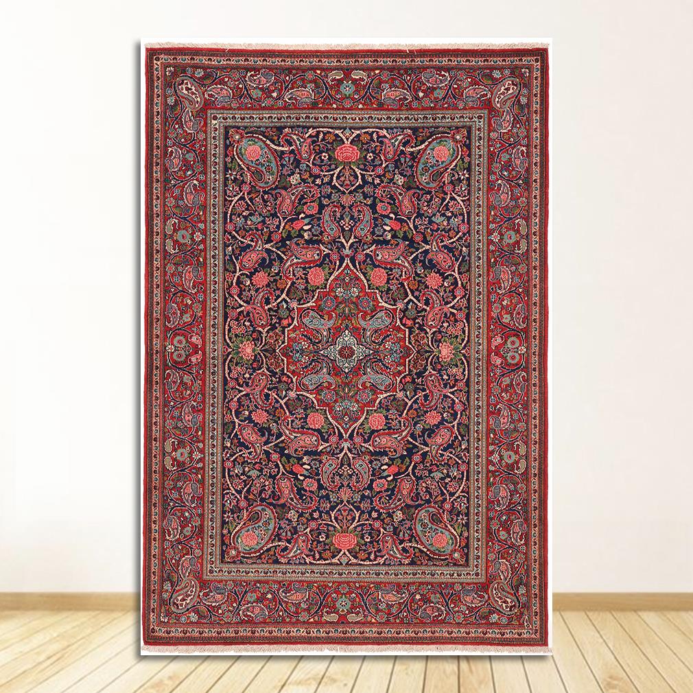 CORX Designs - Antique Persian Carpet Retro Wall Art Canvas - Review