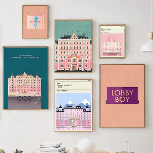 CORX Designs - Grand Budapest Hotel Art Canvas - Review