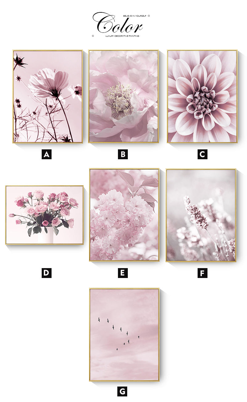CORX Designs - Pink Flower Canvas Art - Review