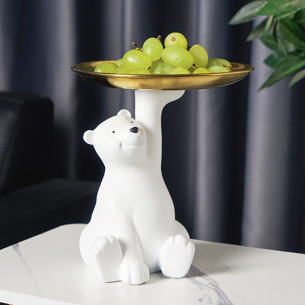 CORX Designs - White Bear Tray Statue - Review