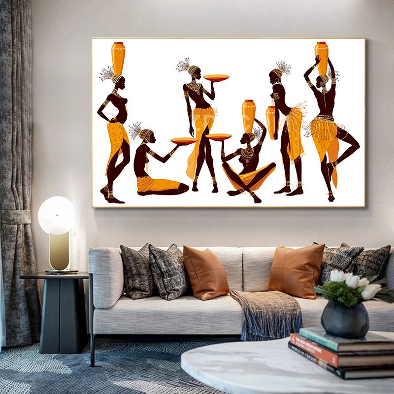 CORX Designs - African Women Clay Pot on Head Canvas Art - Review