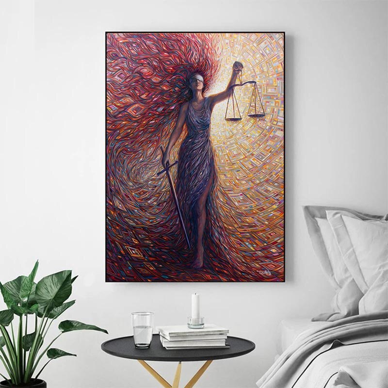 CORX Designs - Goddess of Justice Canvas Art - Review