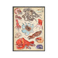 CORX Designs - Mushroom Sea Creatures Canvas Art - Review