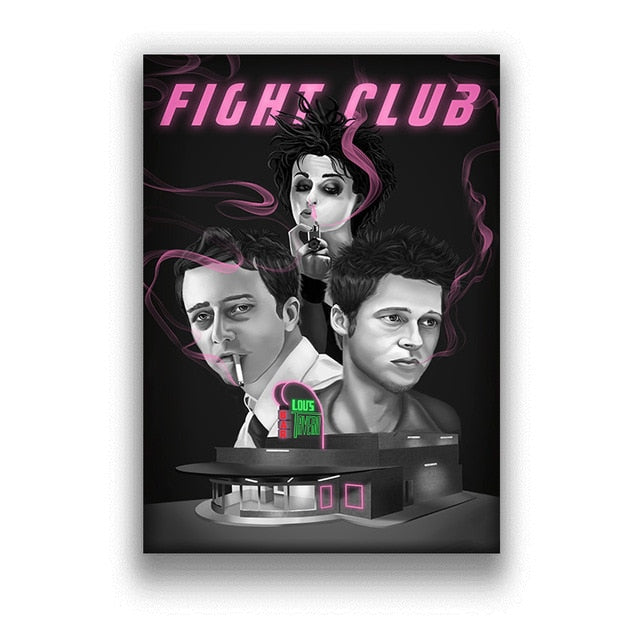 CORX Designs - Fight Club Movie Canvas Art - Review