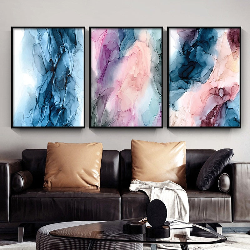 CORX Designs - Colorful Abstract Cloud Canvas Art - Review