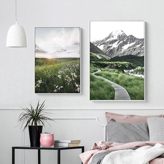 CORX Designs - Green Forest Valley Canvas Art - Review