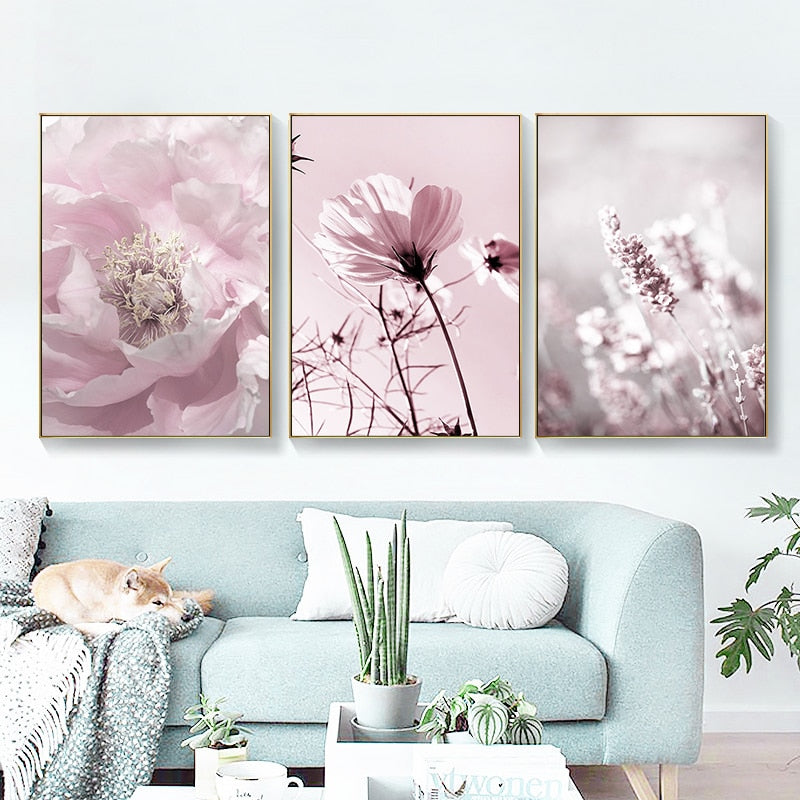 CORX Designs - Pink Flower Canvas Art - Review