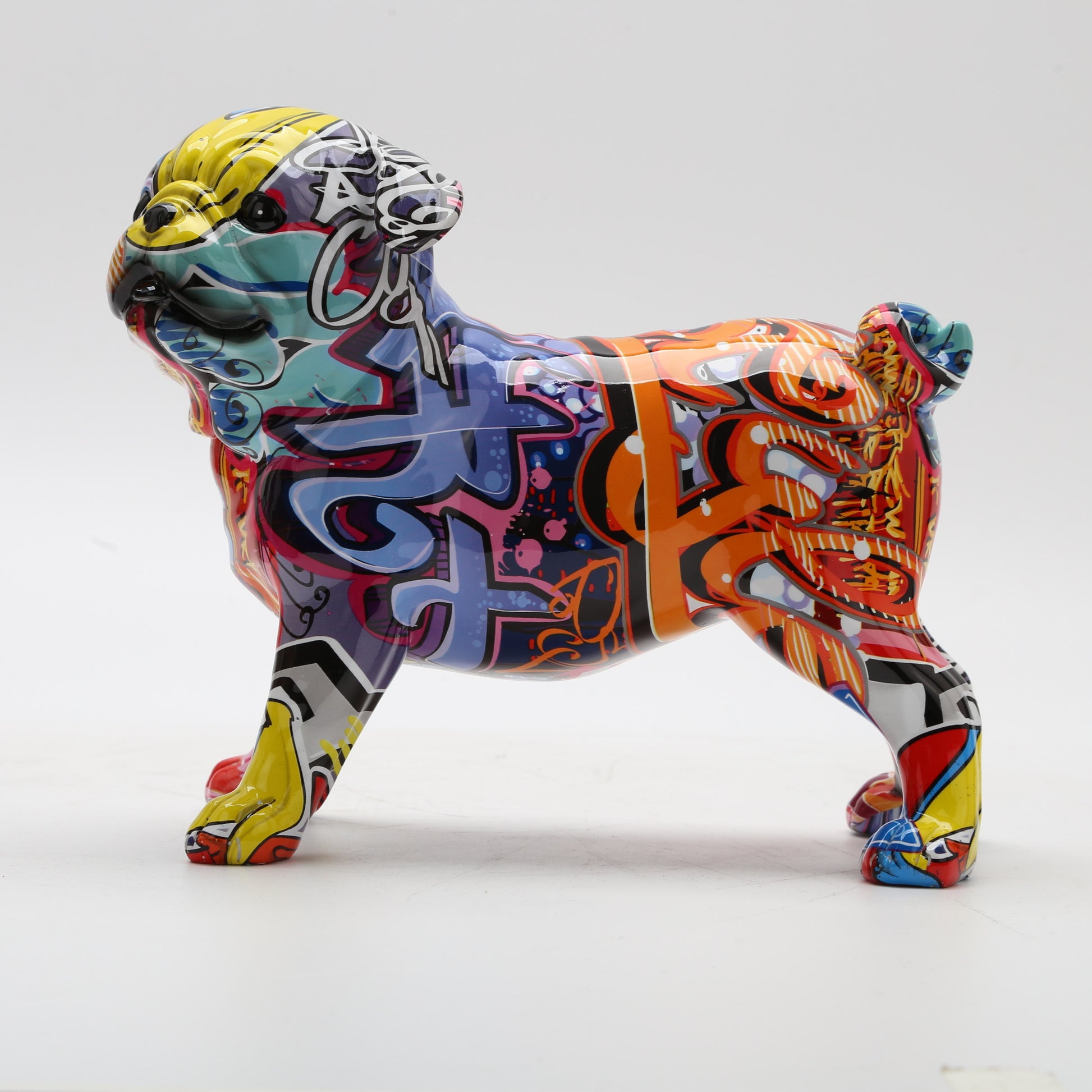 CORX Designs - Graffiti Pug Resin Statue - Review