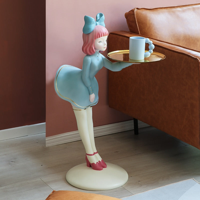 CORX Designs - Bowing Girl Big Statue With Tray - Review