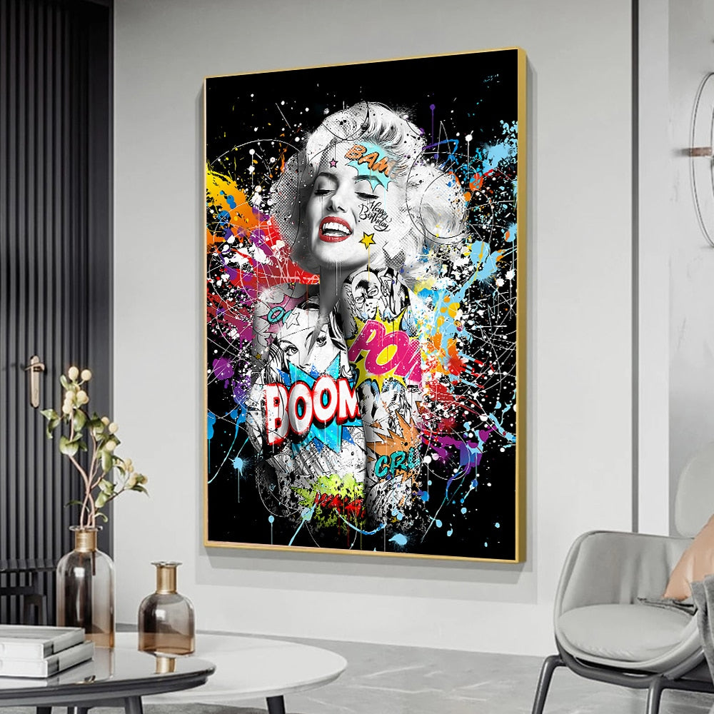 CORX Designs - Graffiti Marilyn Monroe Canvas Art - Review