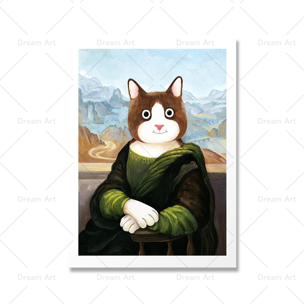 CORX Designs - Classic Artist Cat Painting Canvas Art - Review