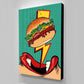 CORX Designs - Eating Hamburger Pop Art Canvas - Review