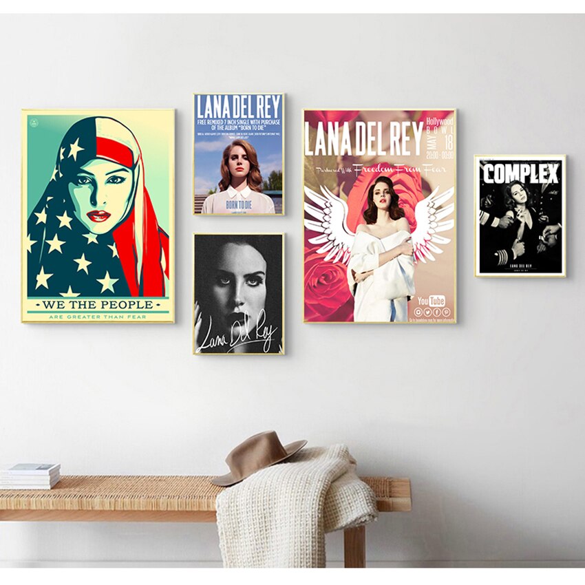 CORX Designs - Lana Del Rey Pop Art Wall Art Canvas - Review