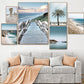 CORX Designs - Ocean Beach Bridge Nature Seascape Canvas Art - Review